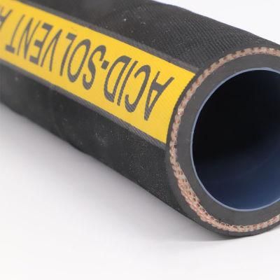 Flexible Solvent Resistant Chemical Braided Soft Rubber Suction Hose