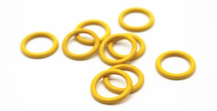 Yellow FKM NBR O Rings Oil Seal for Medical Technique OEM
