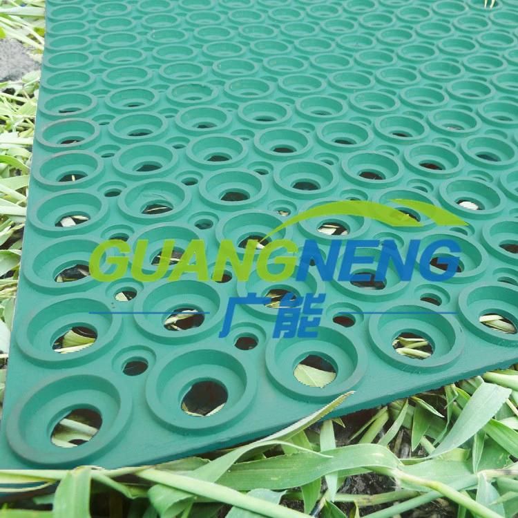 Qingdao Factory High Quality Acid Resistant Anti-Bacteria Rubber Holes Mat