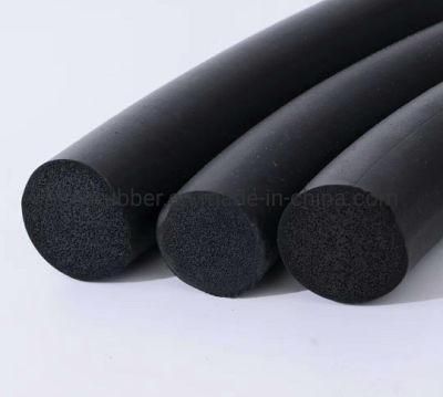 Extruded Silicone EPDM Rubber Sponge Foam Cord Strip for Automotive Machinery