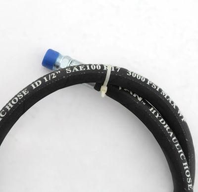 SAE 100r17 Hydraulic Hose Assembly with NPT Fittings for Mining Machines