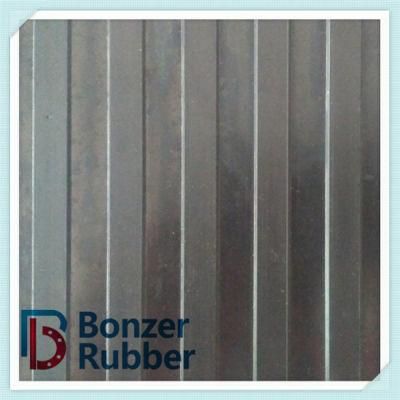 Factory Customized Broad Wide Ribbed Anti-Slip Rubber Sheet Rubber Matting