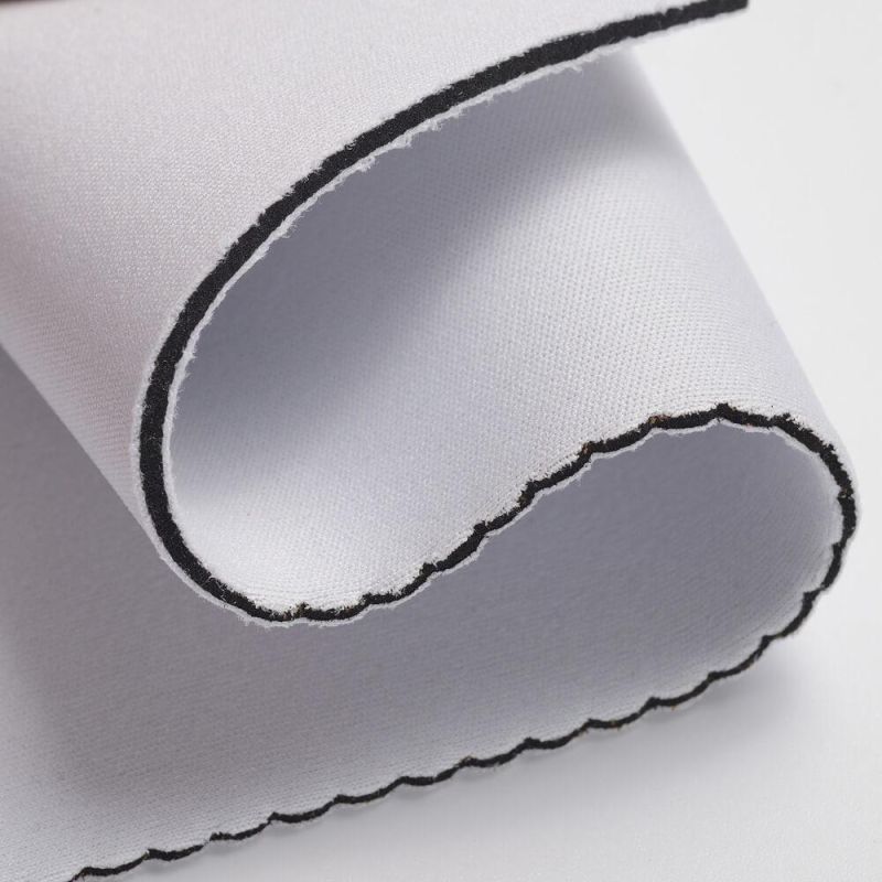 Audited Factory Wholesale White Jersey Polyester Fabrics Neoprene for Printing