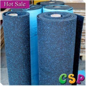 Chinese Supplier Anti Slip Fitness Gym Rubber Flooring, Crossfit Gym Rubber Floor Mat
