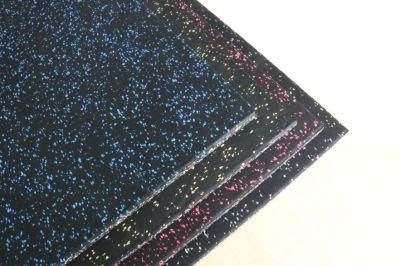 Soundproof Commercial EPDM Rubber Flooring Tiles