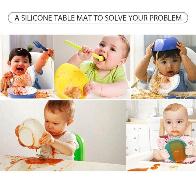 Portable Food Mat BPA Free Reusable Placemats