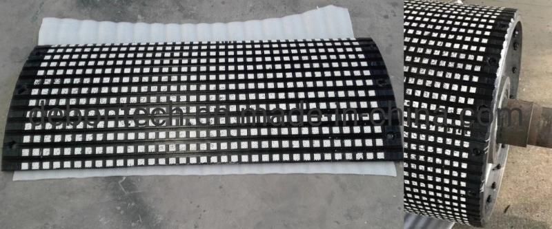 Conveyor Belt Bonding Cement Pulley Lagging Machine Diamond Ruber Lagging