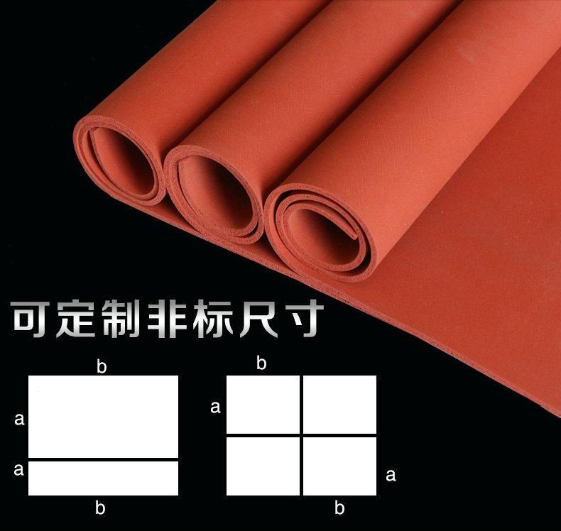 Silicone Sponge Sheet, Silicone Foam Sheet Size of 1.5-50mm X 0.5-1.5m X 0.5-10m
