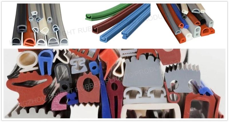 Double Glass Rubber Foam Extrusion Sealing Strips