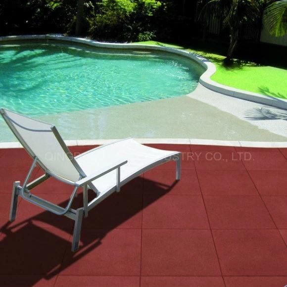 Walkway Park Yard Floor Garden Anti-Slip Safety Gym Rubber Flooring Mats Tiles