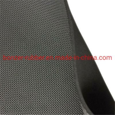 Customized Double Sides Fabric Neoprene SBR NBR Cr EPDM Rubber Flooring Matting Sheet