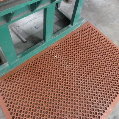 Colorful Rubber Mat Hole Rubber Mat Anti-Slip Kitchen Mats Acid Resistant Rubber Mat