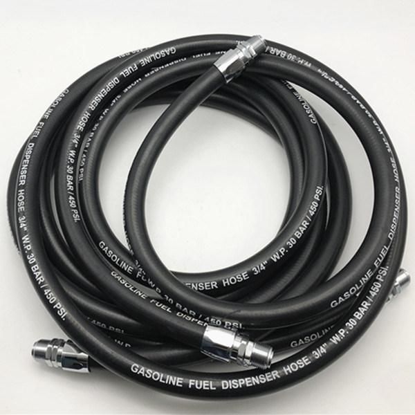 En 1360 Flexible Gasoline Dispenser Hose with Steel Wire Embedded