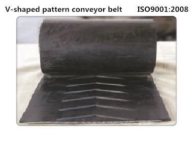 Acid/Alkali Resistant Chevron Rubber Conveyor Belt