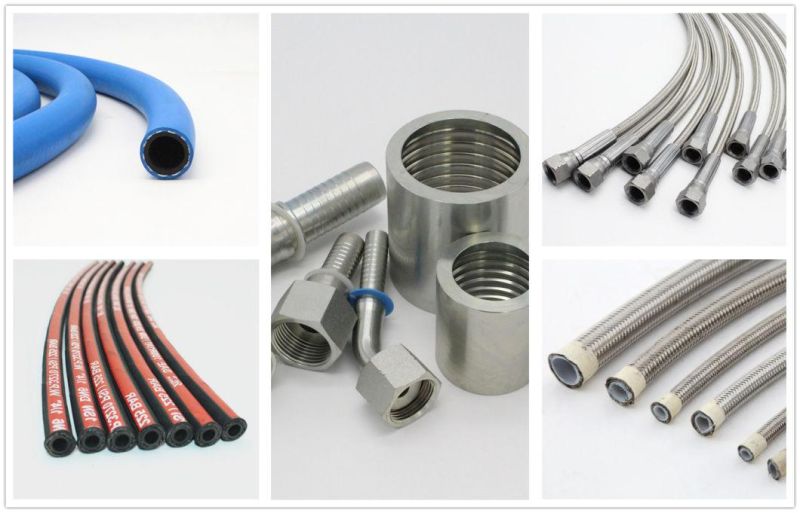 SAE 100r17 Hydraulic Hose Assembly with NPT Fittings for Mining Machines