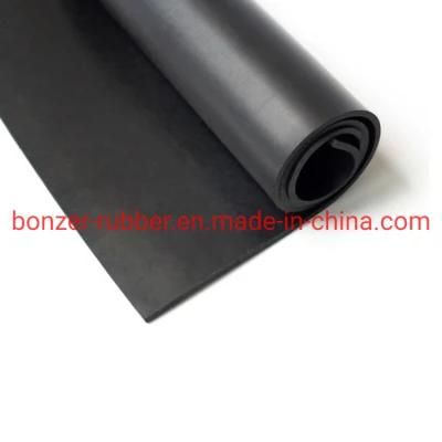 China Factory Price High Quality Oil-Resistant Cr Neoprene Rubber Sheet 60 Shore a Rubber Flooring Mat Sheet