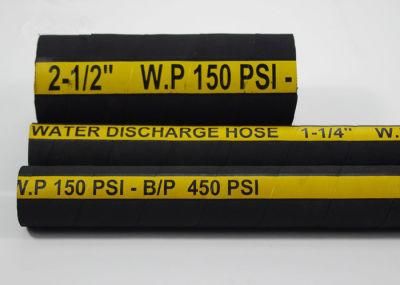 Weather-Resistant Hydraulic Water Pump Suction Rubber Hose