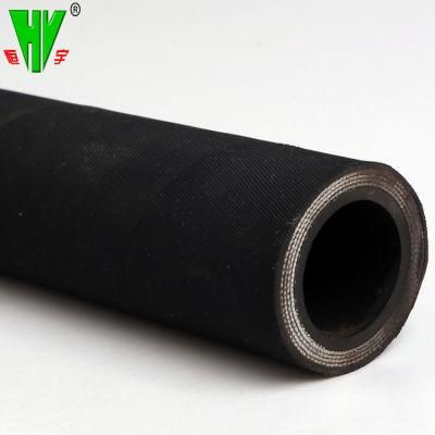 China Hydraulic Hose Factory Wrap Rubber DIN En856 4sh Hydraulic Hose