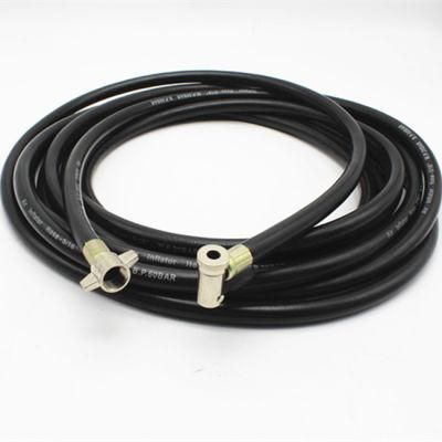 5/16&quot; Car Tire Inflator Coil Air Hose with M16X1.5 Metric Thread