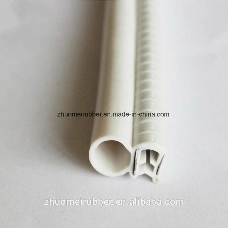 PVC Car Door Edge Trim Protective Seal with Side Bulb