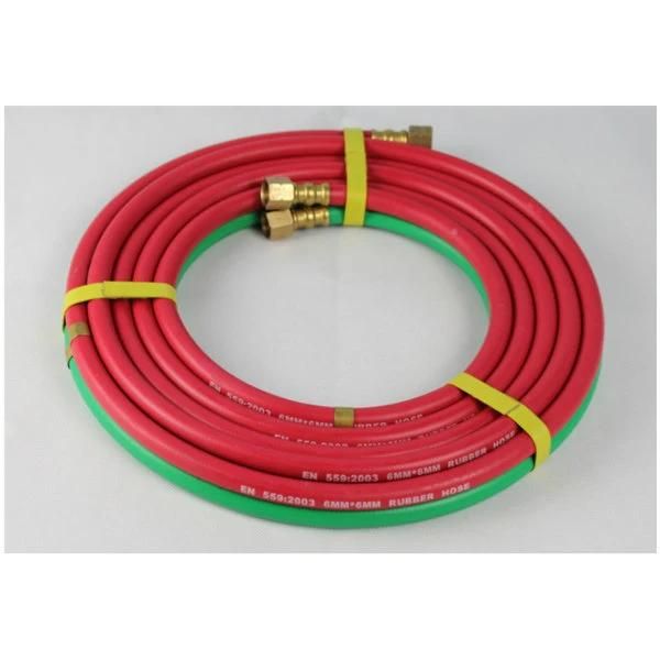 300psi EPDM 1/4′′ + 1/4′′ Twin Hose Welding