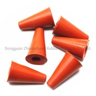 Red Waterproof Very Soft Taper Silicone NBR EPDM Nitrile Rubber Plugs