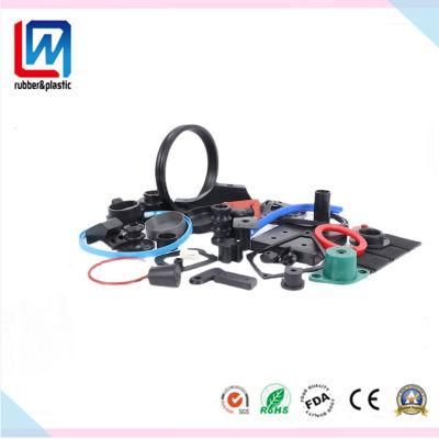 Custom OEM Vulcanized Molded Rubber Product for Automotive, Heavy Equipment