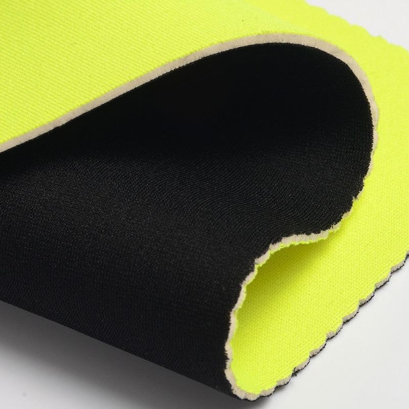 New Arrival Blue Fluorescent Nylon Fabric Material Neoprene for Wetsuits