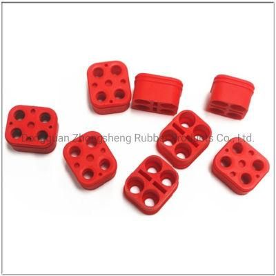 Red Silicone Seal Good Elongation Rubber Connector Seal for Machine