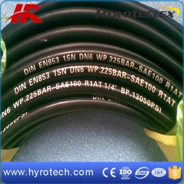 High Pressure Hose DIN En853 1sn Hydraulic Hose R1at