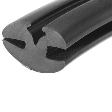 Rainproof Auto Windshield Glazing Rubber Seal Strip