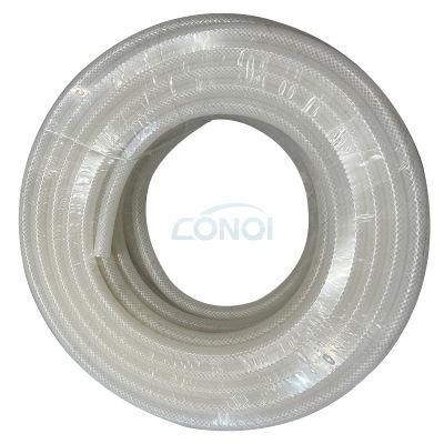 China Reinforced Transparent Soft Extruded Food Silicone Hose