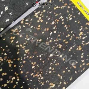 EPDM Surface Interlocking Rubber Gym Flooring