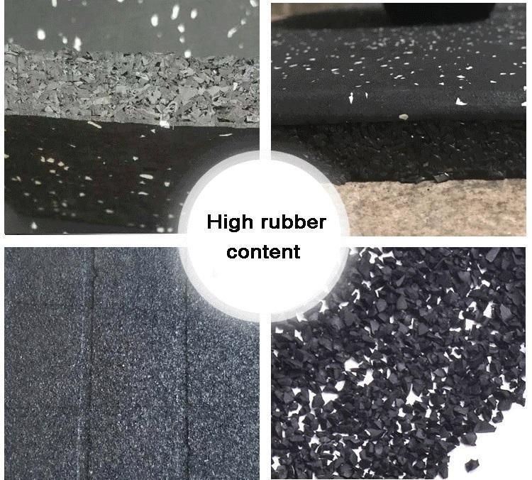 Hot Sale Rubber Flooring Mat, Outdoor Rubber Flooring Tile