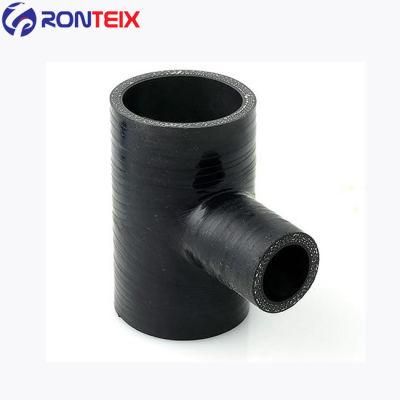T Shape Auto Turbocharger Connecting Pipe Silicone Radiator Hose