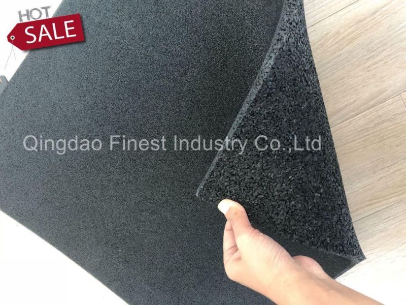 Certificated 500X500X25mm Outdoor Rubber Flooring for Playground