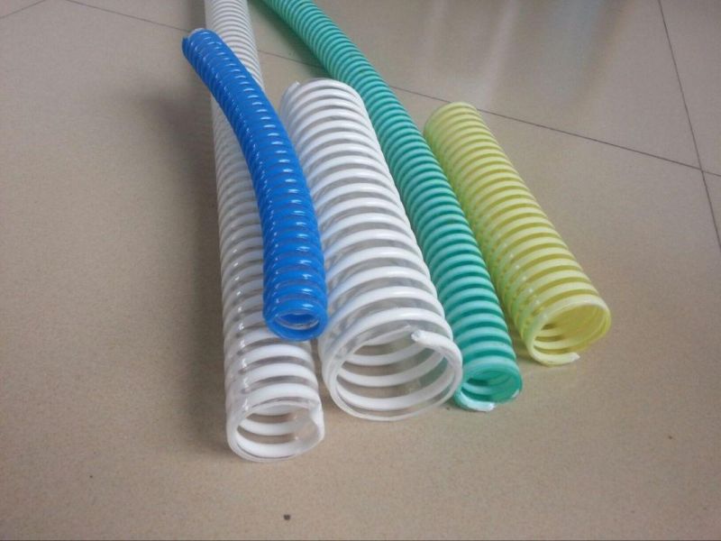Multi-Color Plastic Helix PVC Suction Hose