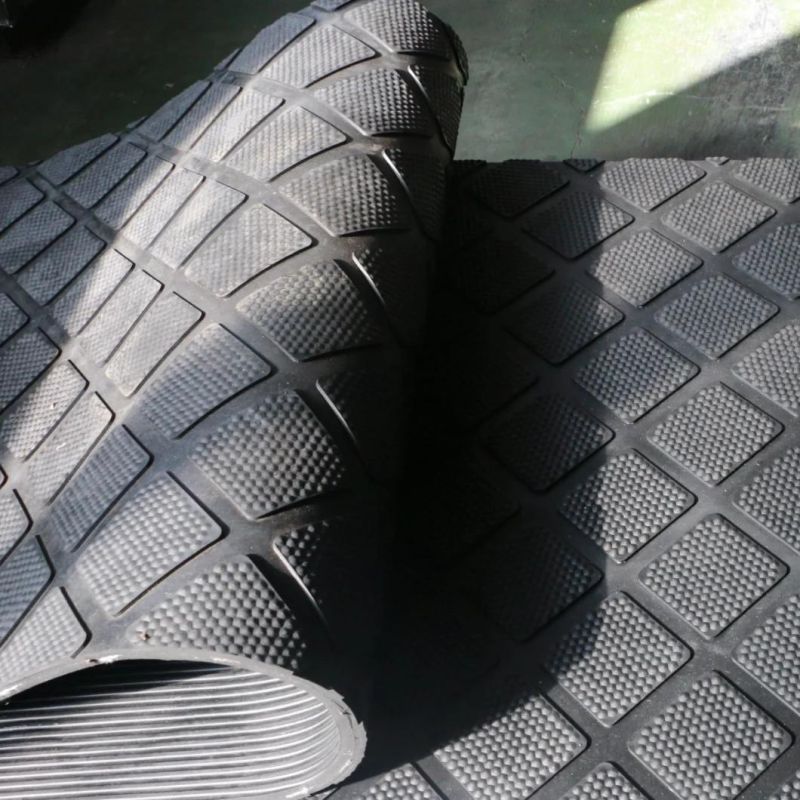 Factory Manufacture Anti-Slip Cow Mats / Rubber Flooring for Horses