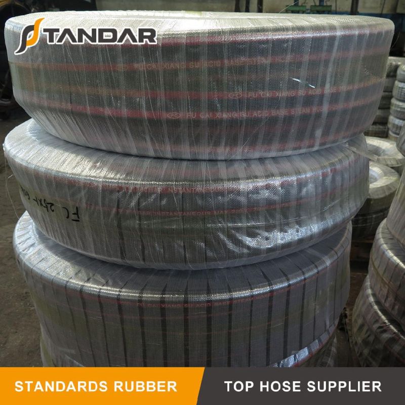 En855 R7 Flexible Textile Braided Reinforced PA Thermoplastic Hydraulic Hose
