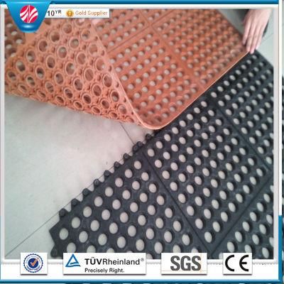 Soft Rubber Mat, Interlocking Rubber Mat, Kitchen Rubber Mat Drainage Rubber Mat