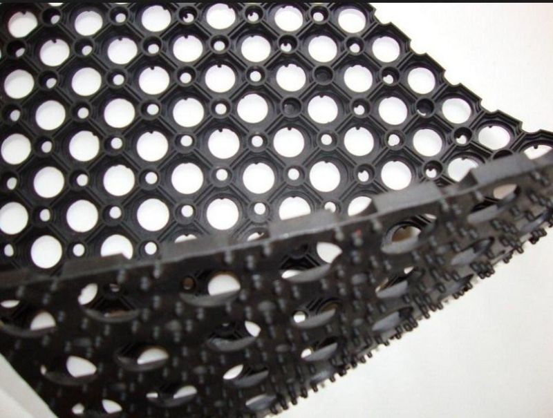 Multipurpose Rubber Anti-Fatigue and Anti-Slip Mat for Gateways, Walkways