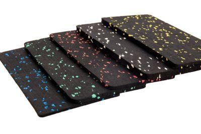 Anti Vibration Interlocking Rubber Floor Sheet Gym Rubber Mats
