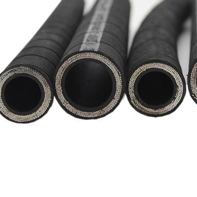 High Pressure Flexible Hydraulic Rubber Water / Oil / Fuel Hose