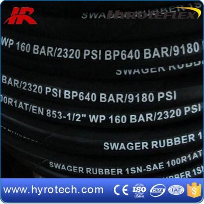Manufacturer of Hydraulic Rubber Hose of SAE 100r1at/DIN En853 1sn High Pressure Hose