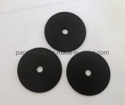 NBR EPDM FKM HNBR Cr Silicone Rubber Round Washer Flange Grommet Flat Ring Gasket Seal