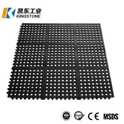 Good Quality Rubber Matting/Oil Resistance Rubber Mat/Ship Deck Rubber Mats with Interlocking