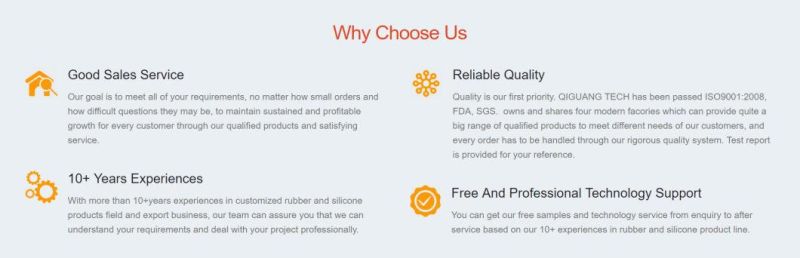 Furniture Footpads / Footcovers Which Is Made of High Quality Silicone Rubber Material