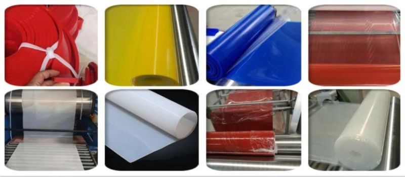 Weather Heat Resistant 0.5 mm Food Grade Transparent Silicone Rubber Sheet