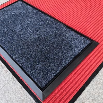Deep Sanitizing Footbath Mat with Liquid Cleaning Chemical Rubber Disinfectant Shoe Mat