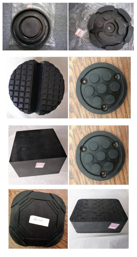Pinch Weld Slot Mounting Block Rubber Pads for Trolley Jack Tool